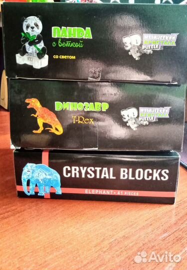 3D пазлы кристалл