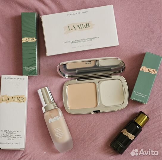Пудра La Mer лосьон La Mer блеск, тональный крем