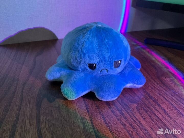 Игрушка осьминожка перевертыш