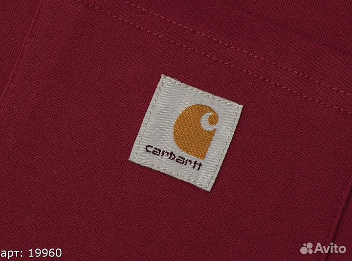 Футболка Carhartt pocket красная