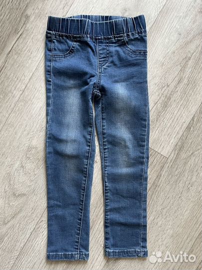 Джинсы для девочки 104
