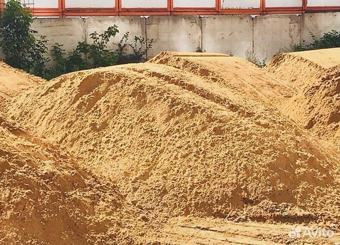 Песок карьерный