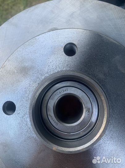 Задние тормозные диски с подшибниками на Citron