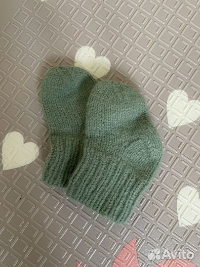 Носочки для малыша 10см из пуха норки