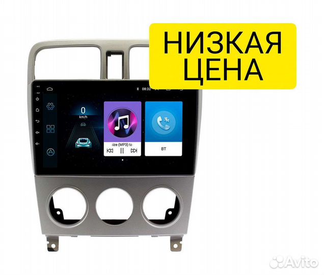 Штатная магнитола Subaru Forester 2002-2008