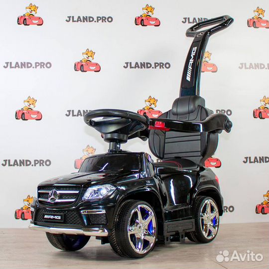 Каталка Mercedes-Benz A888AA-H черная