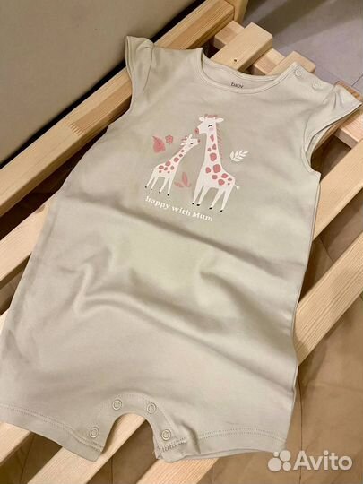 Летняя одежда для девочек 74 80 86 92 98 hm ca