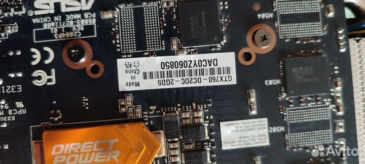 Видеокарта GTX760 2gb