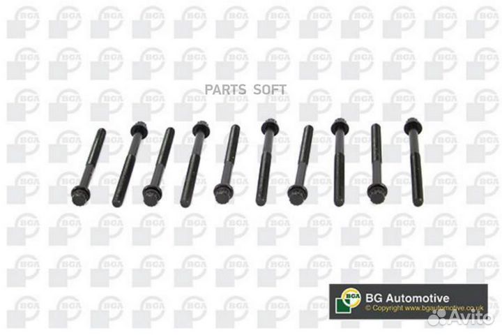 BGA BK1318 BK1318 болт головки блока к-кт 10шт\ Mi