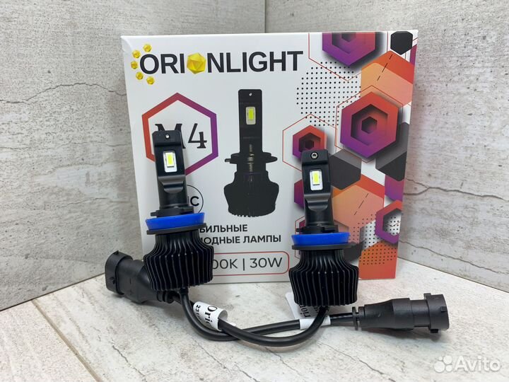 Светодиодные LED лампыi Orion M4 H11/H8/H9