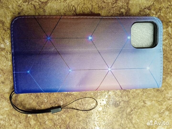 Новый чехол - книжка для телефона wiko T3