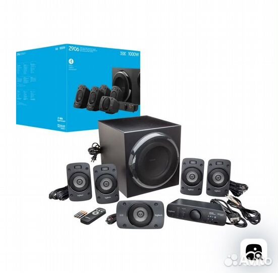 Акустические колонки logitech z 906 5.1