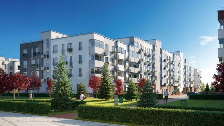 1-к. квартира, 35,4 м², 2/6 эт.