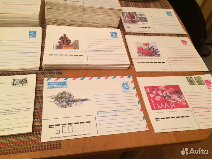 Конверты и почтовые карточки СССР