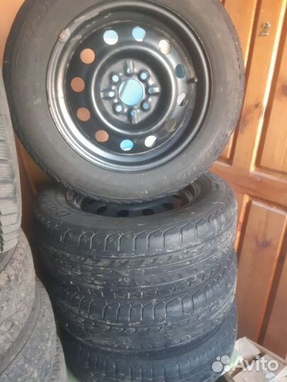 Штампованные диски r14 на ваз с летней резиной