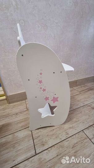 Стульчик для кормления кукольный