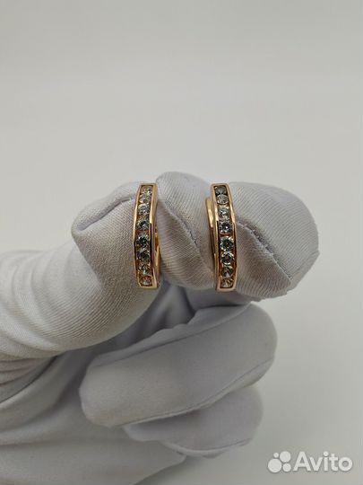 Пара серёг 585 пробы. Рассрочка