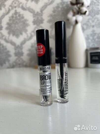 Гель для бровей Luxvisage и Vivienne Sabo