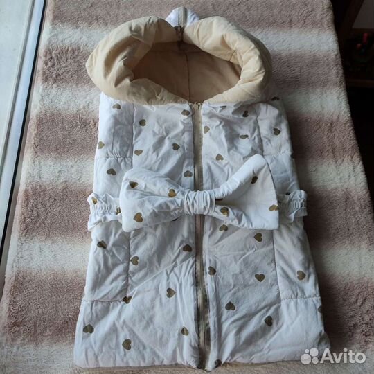 Конверт одеяло на выписку лето