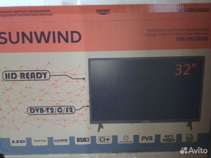 ЖК LED телевизор sunwind 32