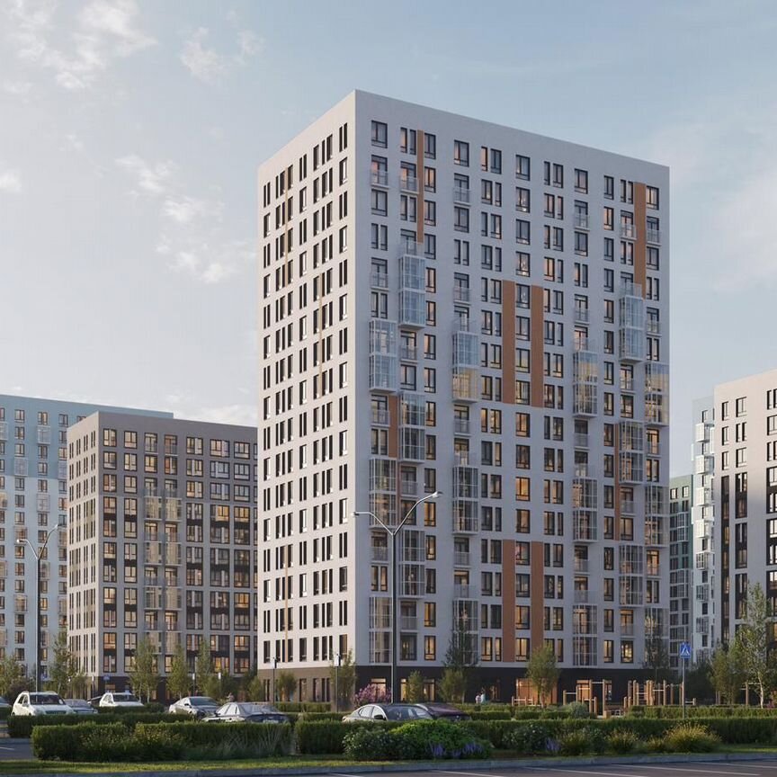 2-к. квартира, 55,5 м², 13/15 эт.