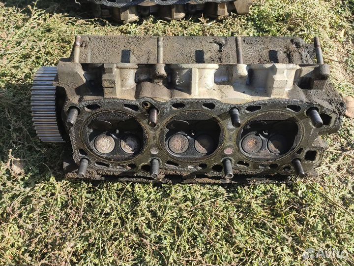 Гбц головка блока левая Митсубиси Паджеро 2 6g72