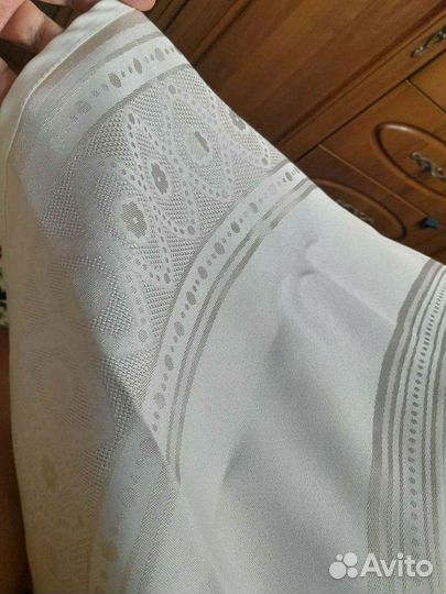 Скатерть на овальный стол