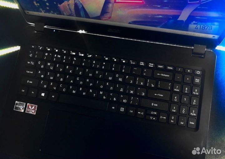 Игровой Новый Acer 4 Ядра/Vega3/SSD256/FHD