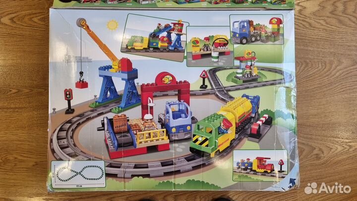 Lego Duplo 5609 поезд, 6157 зоопарк