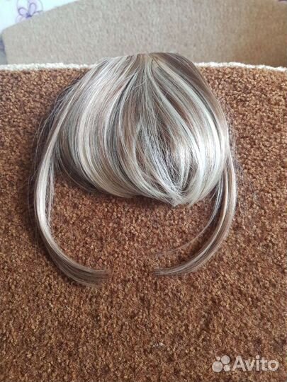 Чёлка новая для волос накладная