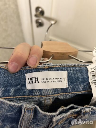 Джинсы Zara оригинал xxs