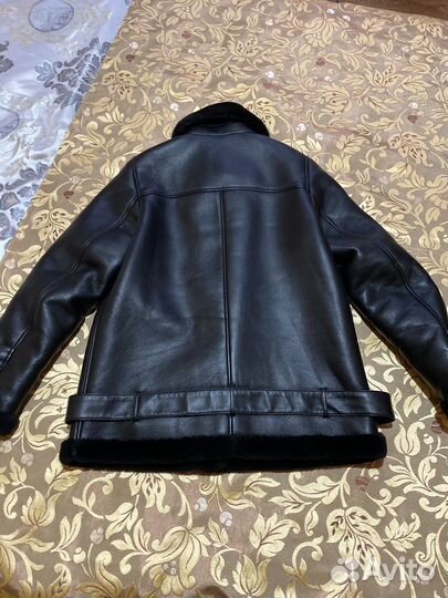 Дубленка авиатор женская 46 48