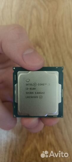I3-8100+gigabyte h370m ds3h+кулер/могу отдельно