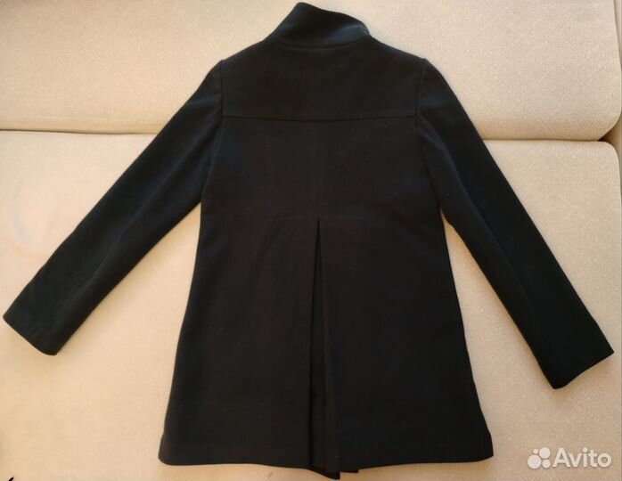 Пальто черное женское 44р