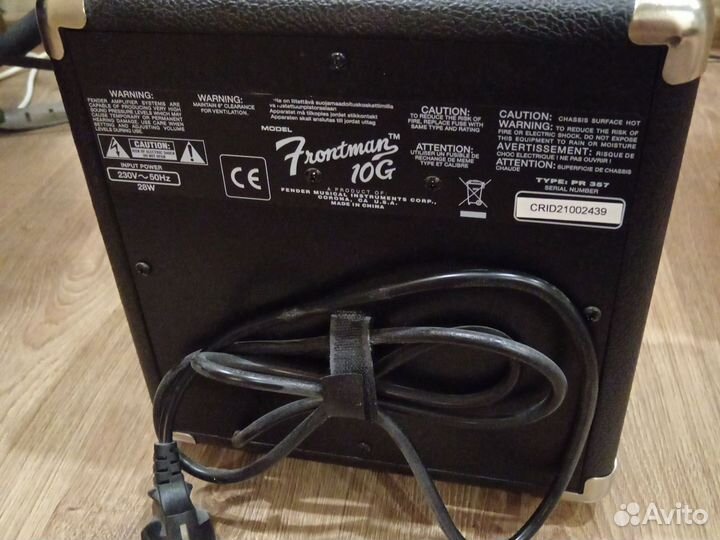 Комбоусилитель Fender Frontman 10G