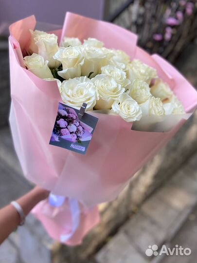 Розы в букете