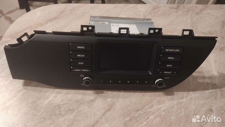 Штатная магнитола кия Рио 4