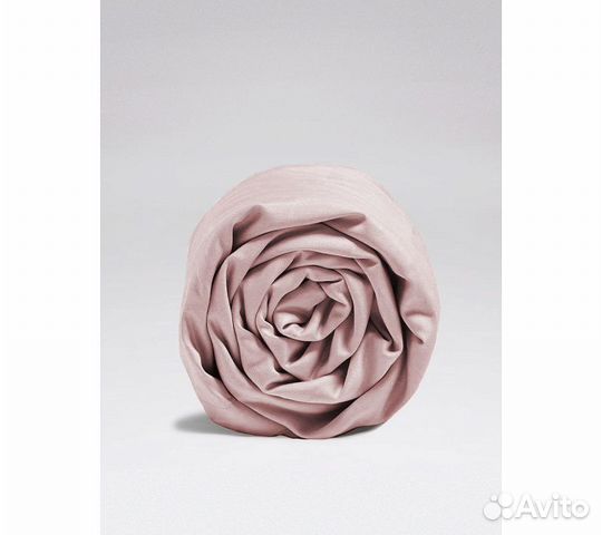 Простынь GoodNight Сатин 160х200х20 Розовый на рез