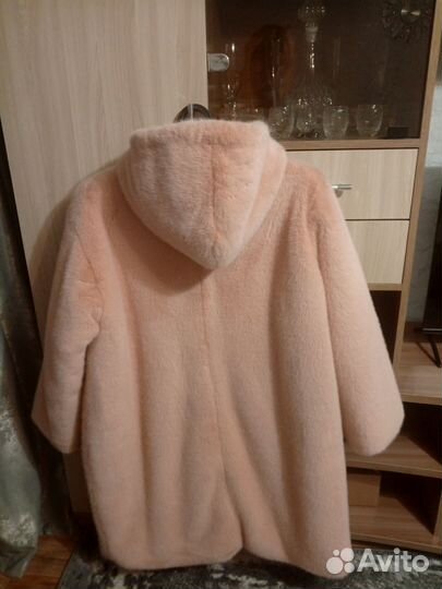 Искусственная шуба под норку 56 58