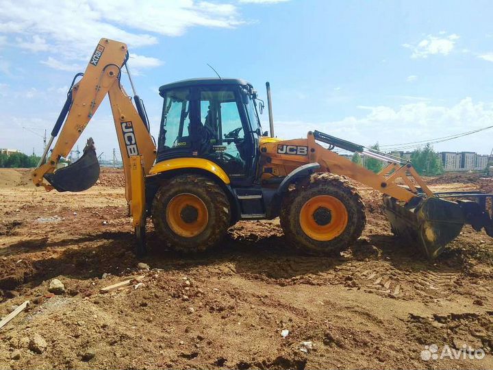 Услуги экскаватора погрузчика JCB