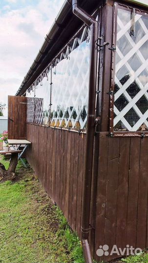 Мягкие окна для беседки