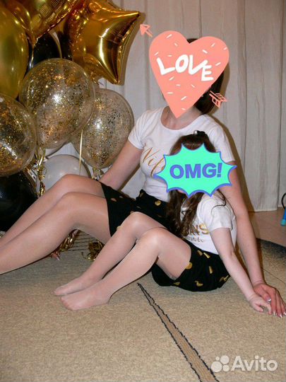 Family look костюмы мама и дочка