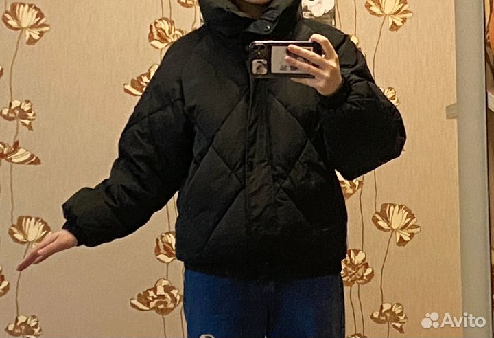 Куртка демисезонная женская 40 42 оверсайз