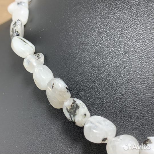 Винтажные Колье И Браслет Лунный Камень Ретро