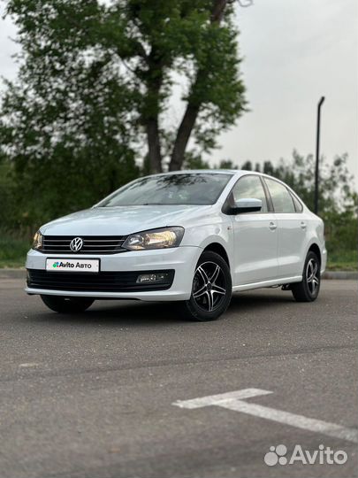 Volkswagen Polo 1.6 AT, 2016, 158 800 км
