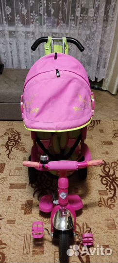 Детский велосипед с родительской ручкой