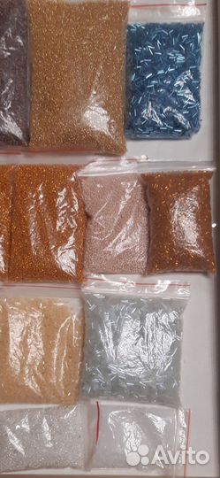 Набор бисер, рубка, стеклярус