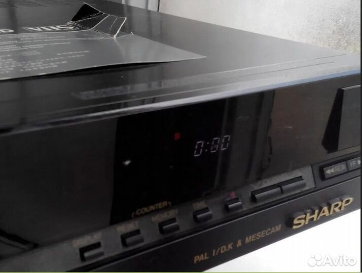 Видеомагнитофон VHS sharp VC-6V3DR