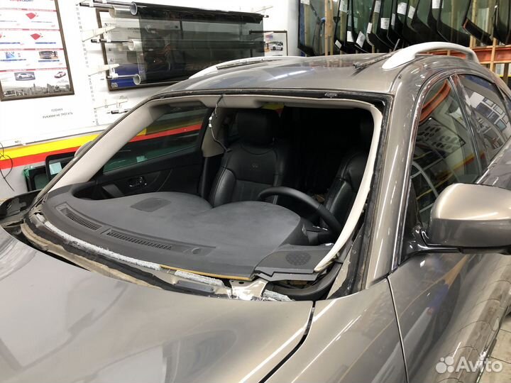 Лобовое стекло Hyundai i30 FD (дд+обогрев щеток)