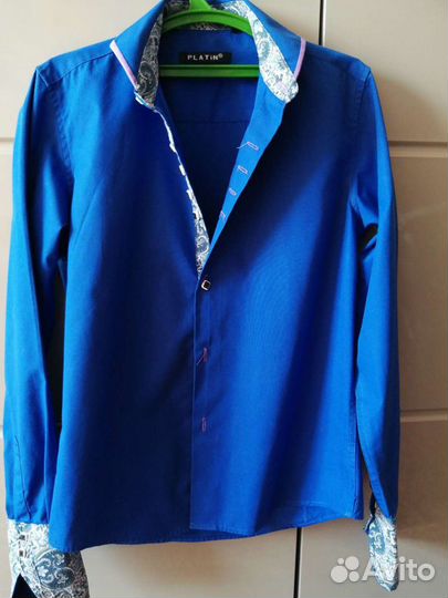 Рубашки разные, брюки школьные, обмен